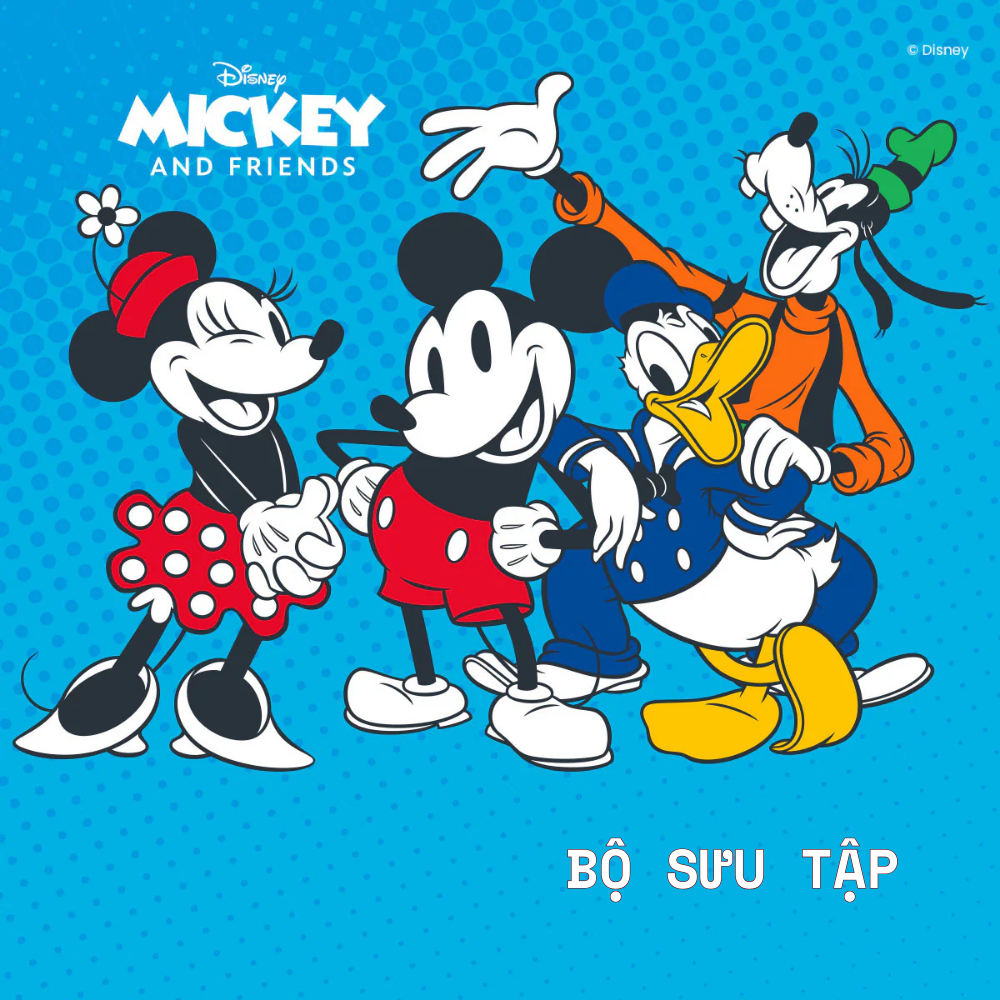 Đồ Ngủ Nữ Disney Mickey Chính Hãng