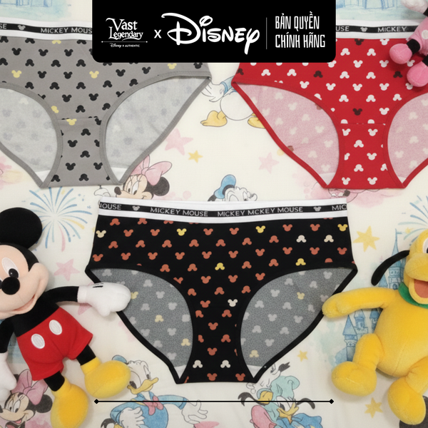 Quần Lót Nữ Chấm Bi Mickey Chính Hãng Disney - Đáng Yêu & Dễ Chịu