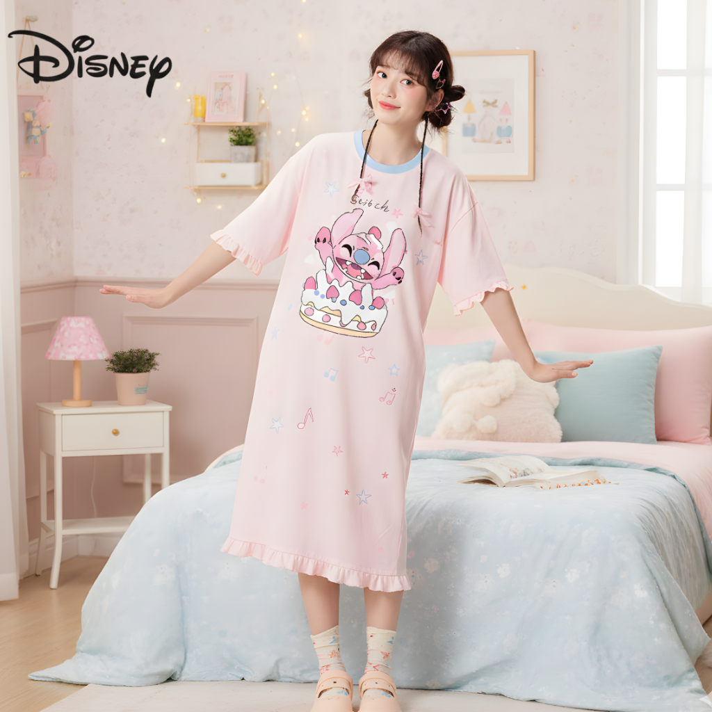 Đầm Ngủ Stitch Music – Đáng Yêu & Sôi Động