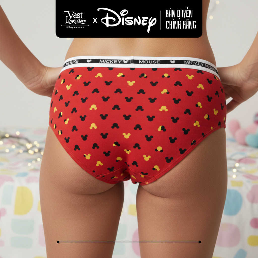 Quần Lót Nữ Chấm Bi Mickey Chính Hãng Disney - Đáng Yêu & Dễ Chịu
