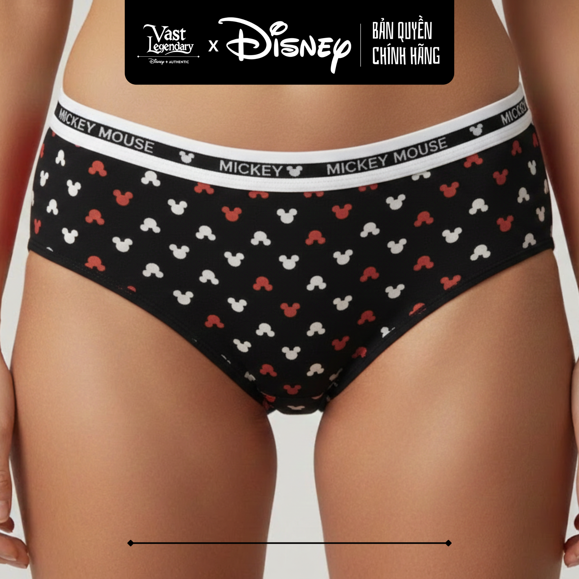 Quần Lót Nữ Chấm Bi Mickey Chính Hãng Disney - Đáng Yêu & Dễ Chịu