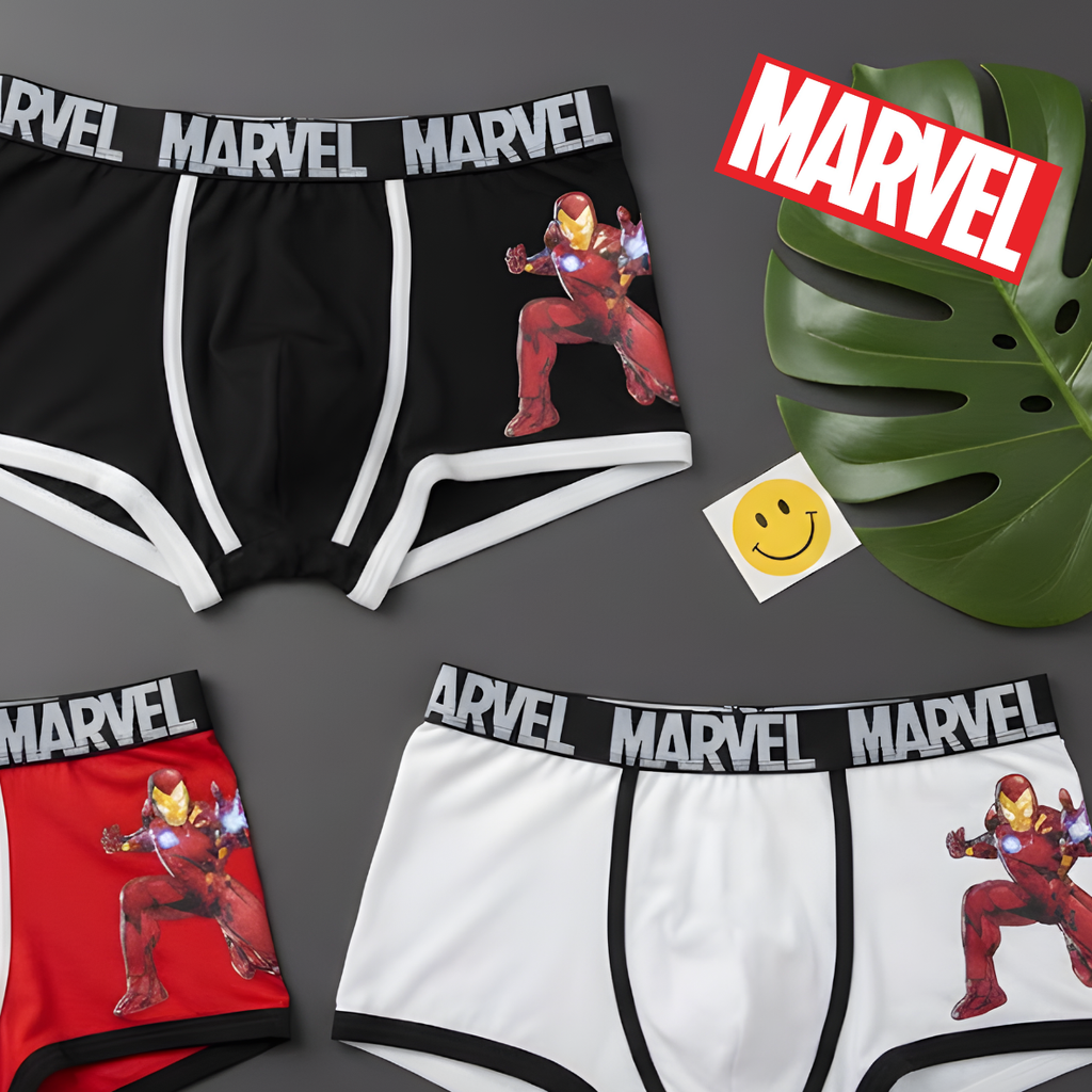 Quần Lót Nam Marvel Iron Man – Mạnh Mẽ & Cá Tính